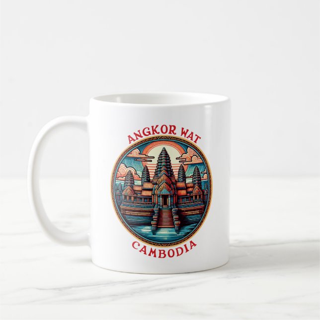 Mug Angkor Vat, Cambodge (Gauche)
