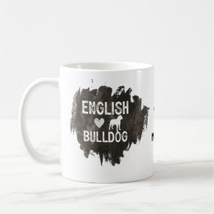 Mug Anglais Bulldog Dad Amoureux des chiens Fête des p