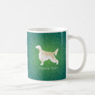 Mug Anglais Setter Merci Silhouette