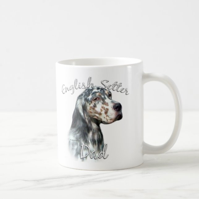 Mug Anglais Setter Papa 2 (Droite)