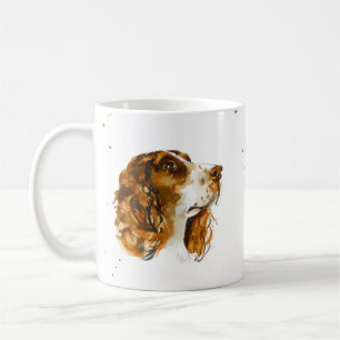 Mug Anglais Springer Spaniel Chien Chien Chien Puppy A