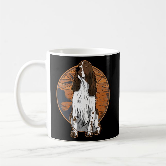 Mug Anglais Springer Spaniel Chien race 96 (Gauche)