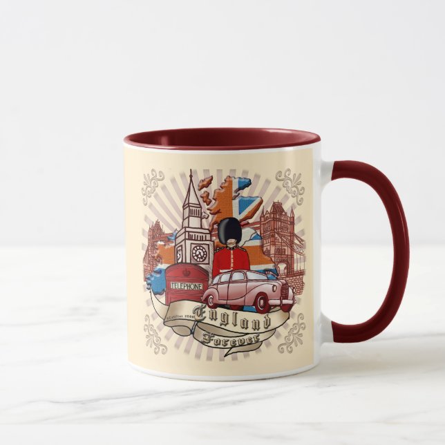 Mug Angleterre à jamais (Droite)