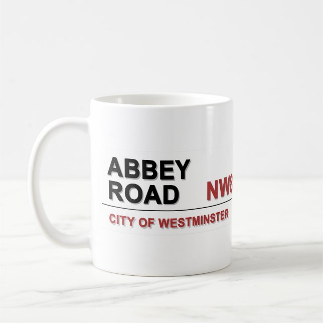 Mug Angleterre d'Abbey Road (Gauche)