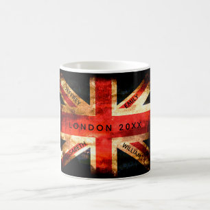 Mug Angleterre drapeau Londres vacances de voyage 4 no