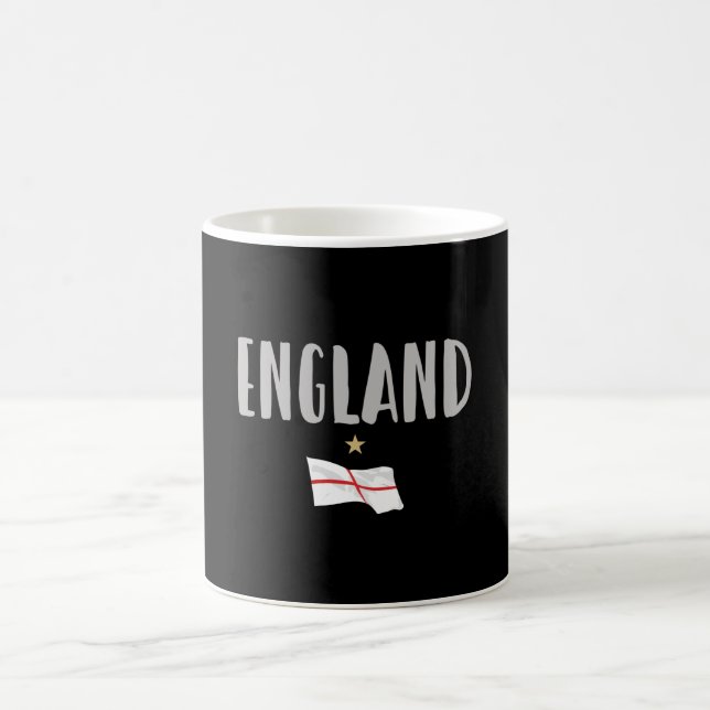 Mug Angleterre Fan Shirt Anglais Drapeau (Centre)