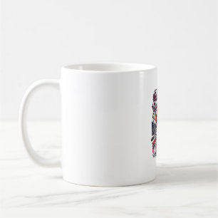Mug Angleterre Mode de but squelette attaquant Nations