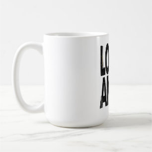 Mug ANGOISSE DE CHARGEMENT Typographie brutaliste Gl