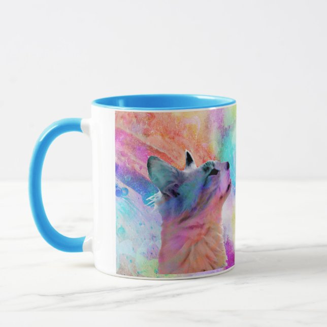 Mug Angora Cat (Gauche)