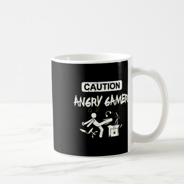 Mug Angry Gamer Computer Funny Video Game Gig (Droite)