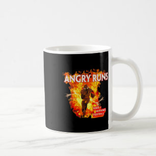 Mug Angry Runs Good Morning Football Sport Lover Vinta