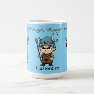 Mug Angry Villager Pitchfork Thunder_Cove