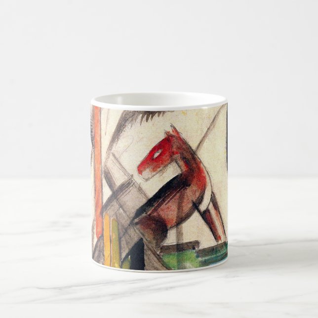 Mug Animal de Franz Marc, Art Expressionniste Vintage (Centre)