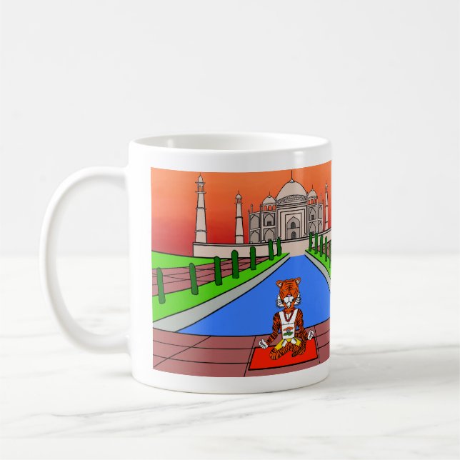 Mug Animals of the World, India: Tiger (Gauche)