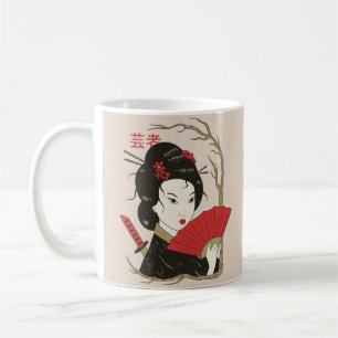 Mug Animateur japonais Geisha