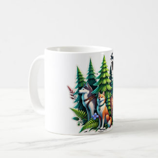 Mug Animaux à feuillage persistant