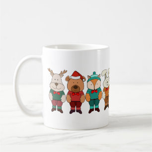Mug Animaux adorables prêts pour l'hiver