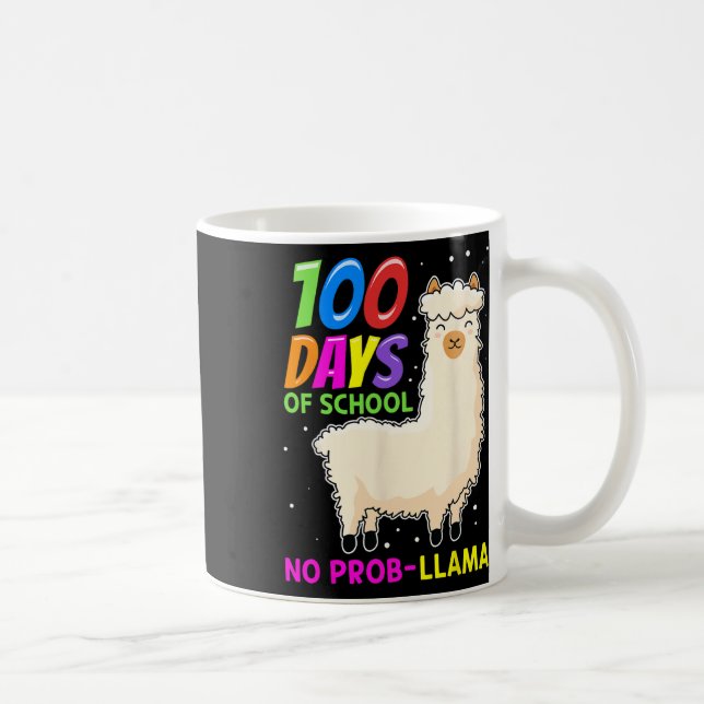 Mug Animaux Agricoles - 100 Jours D'École Pas De Prob- (Droite)
