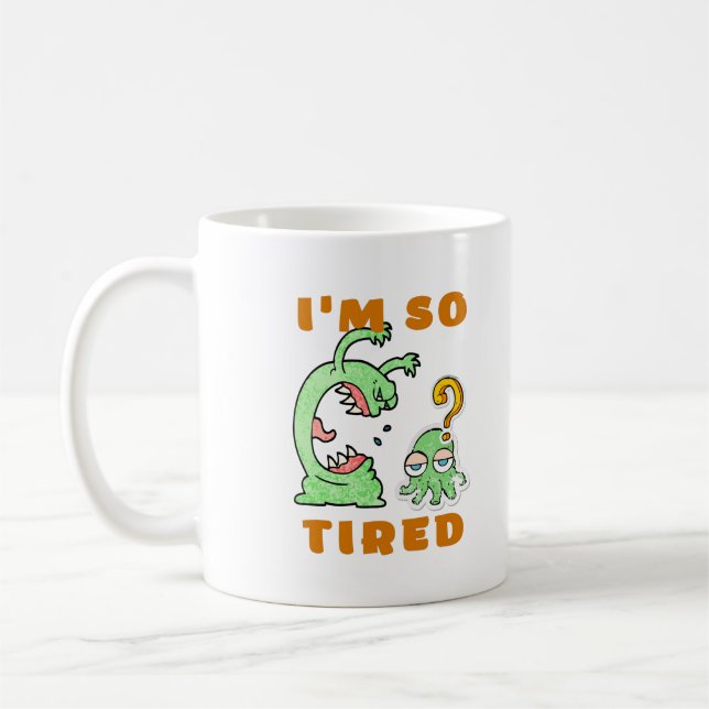 Mug Animaux amusants Sarcastique mignonne (Gauche)
