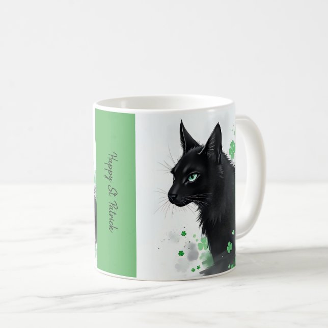 Mug Animaux chanceux déguisés - Saint Patrick’s Day Fu (Devant droit)
