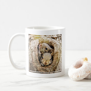 Mug Animaux de bébés cutest Écureuils curieux