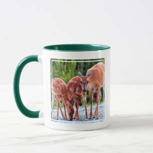 Mug Animaux de bébés cutest   Fawn with Babies