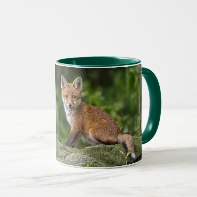 Mug Animaux de bébés cutest | Foxy Smile (Devant droit)