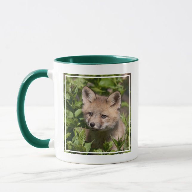 Mug Animaux de bébés cutest | Kit Fox (Gauche)