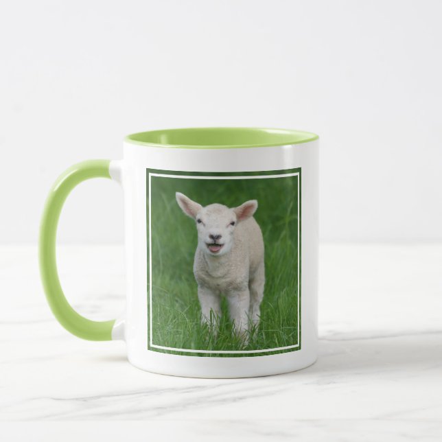 Mug Animaux de bébés cutest | Lil Lamb (Gauche)