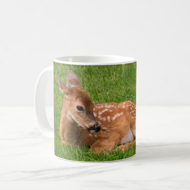 Mug Animaux de bébés cutest | Little Fawn (Devant gauche)