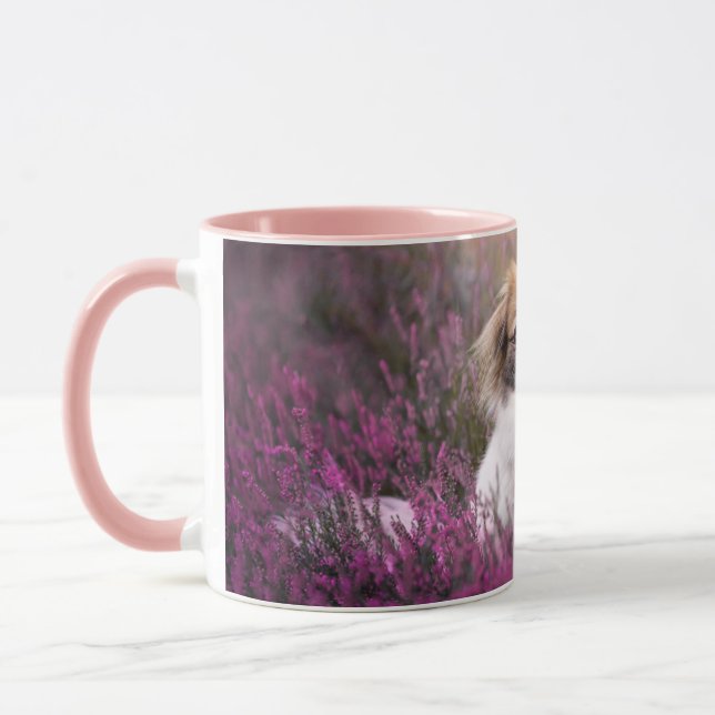 Mug Animaux de bébés cutest | Pekingese Puppy (Gauche)