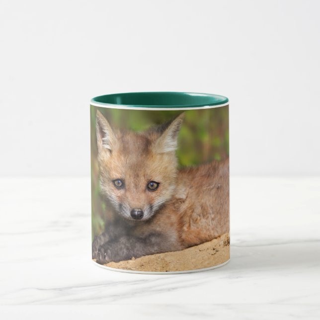 Mug Animaux de bébés cutest | Red Fox Pup (Centre)