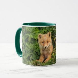 Mug Animaux de bébés cutest   Renard rouge à Umnak Ala