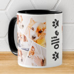 Mug Animaux de compagnie Moderne Simple Personnalisé 6<br><div class="desc">Ce design simple et moderne est composé de typographie sans serif. Ajoutez une photo d'animal de compagnie personnalisée.</div>