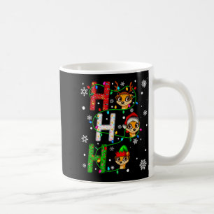 Mug Animaux de compagnie Noël Chapeau de Père Noël Ho
