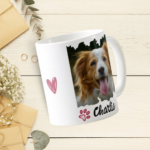Mug Animaux De Compagnie Photo Personnalisée Et Nom Ca