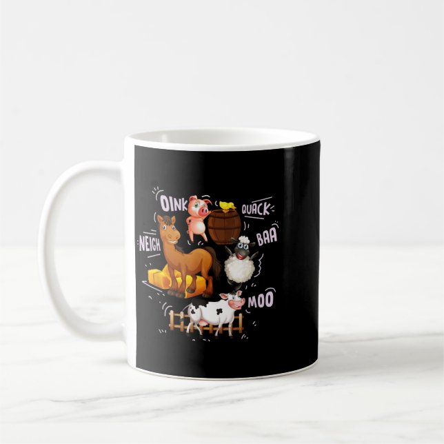 Mug Animaux de Ferme Mignons Avec Sons (Gauche)