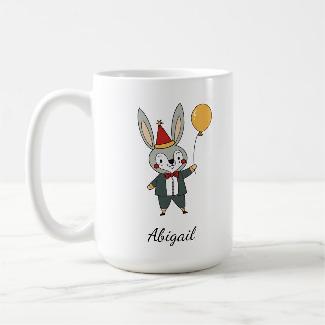 Mug Animaux de fête - Lapin (Gauche)