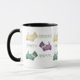 Mug Animaux de fête Terrier écossais