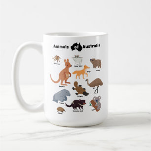 Mug Animaux de l'Australie faune australienne