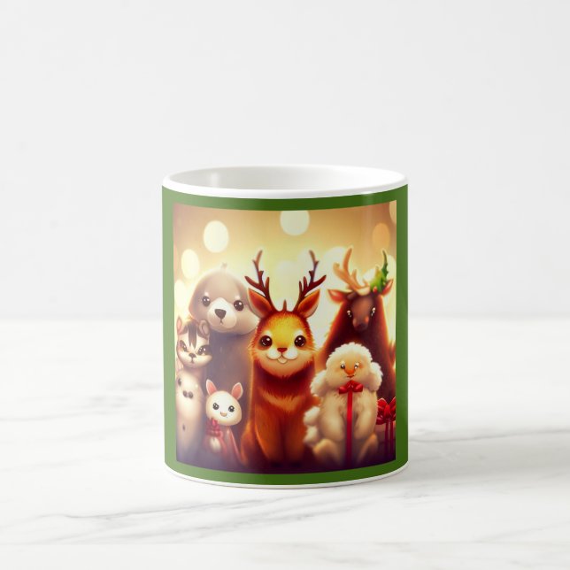 Mug Animaux de Noël 1 (Centre)
