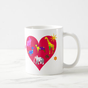 Mug Animaux de sensibilisation sur l'autisme