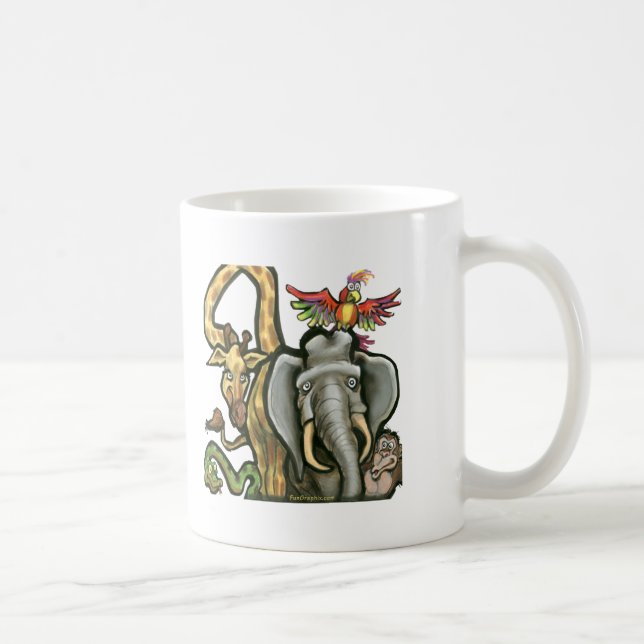 Mug Animaux de zoo (Droite)