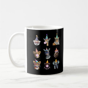 Mug Animaux de zoo Faune et flore Fête d'anniversaire 