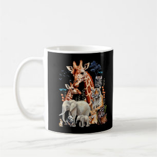 Mug Animaux de zoo Faune Fête d'anniversaire Animal