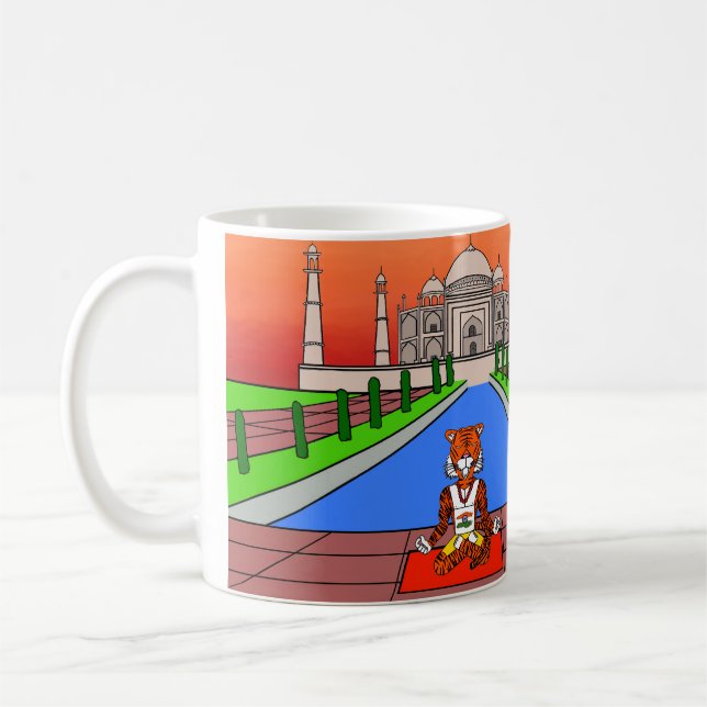 Mug Animaux du monde, Inde : Tigre (Gauche)