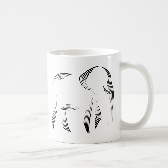 Mug Animaux - éléphant (Droite)
