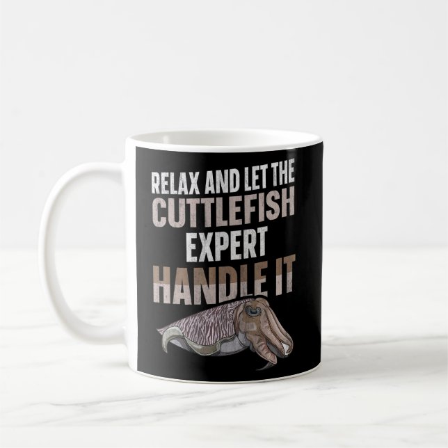 Mug Animaux marins Cuttlefish pour un céphalopode (Gauche)