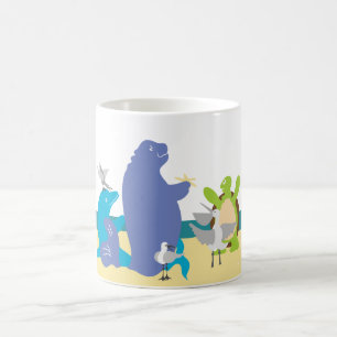 Mug Animaux marins fantaisistes 