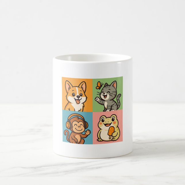 Mug Animaux mignons et drôles (Centre)